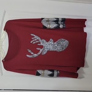 Womens Holiday Top